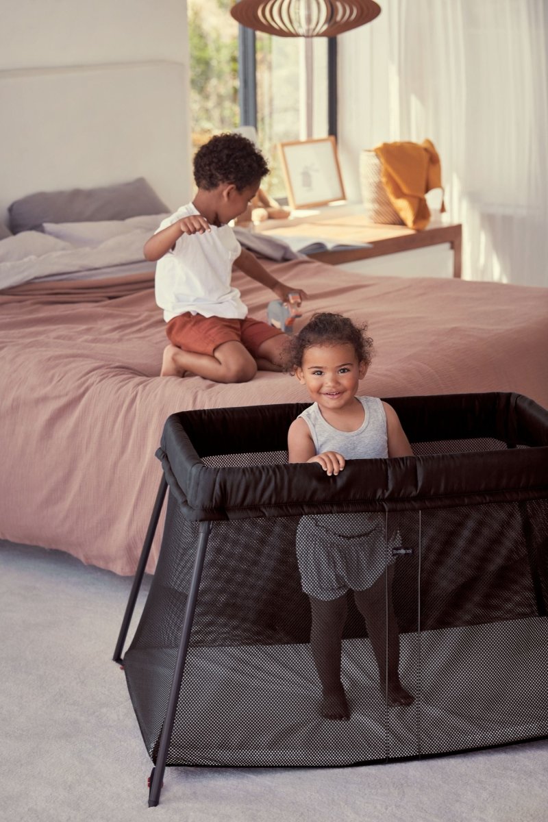 BabyBjorn Travel Cot Light - Black Mesh - BabyBjorn - 6 - Baby & Kids - ThePharmacy