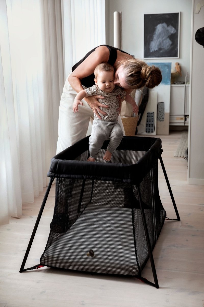BabyBjorn Travel Cot Light - Black Mesh - BabyBjorn - 14 - Baby & Kids - ThePharmacy