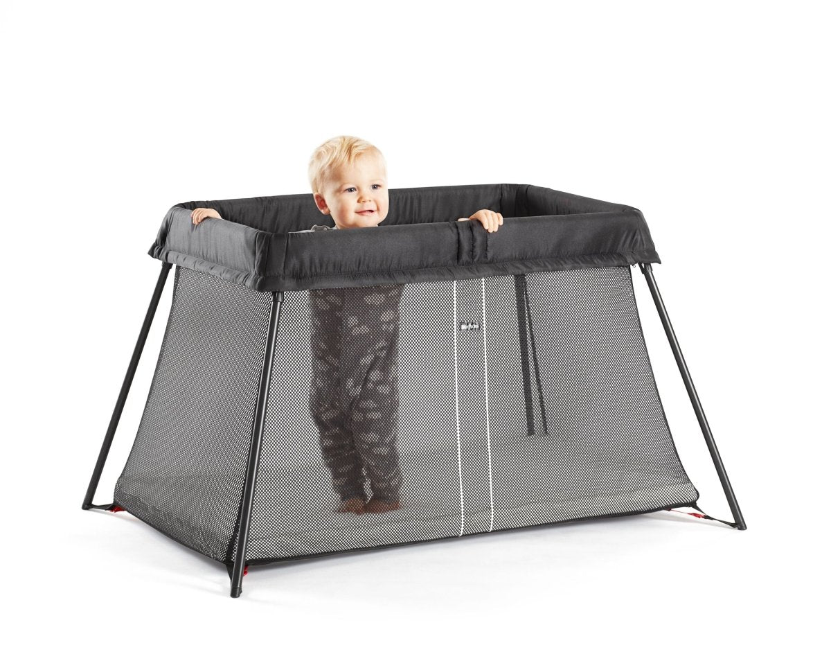 BabyBjorn Travel Cot Light - Black Mesh - BabyBjorn - 3 - Baby & Kids - ThePharmacy