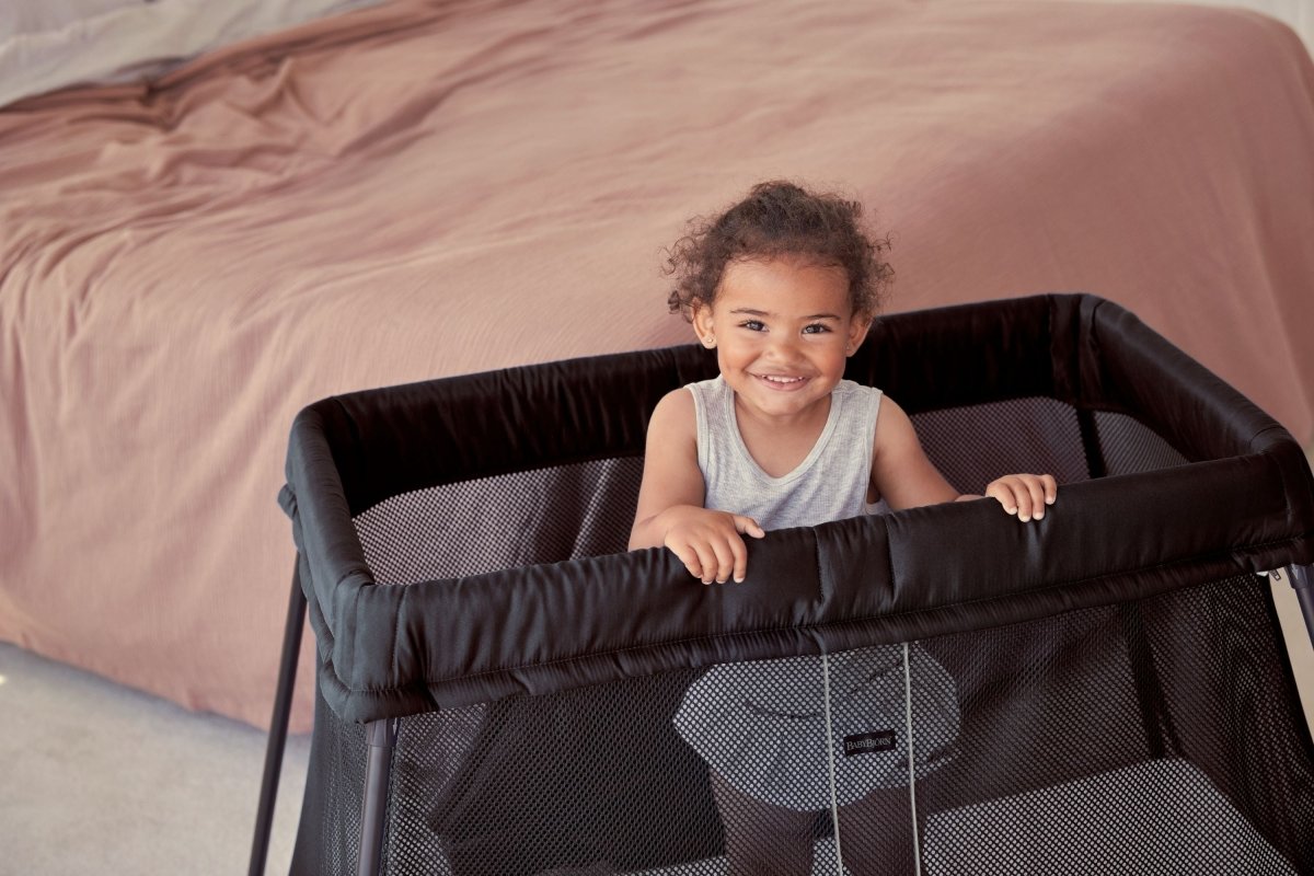 BabyBjorn Travel Cot Light - Black Mesh - BabyBjorn - 9 - Baby & Kids - ThePharmacy