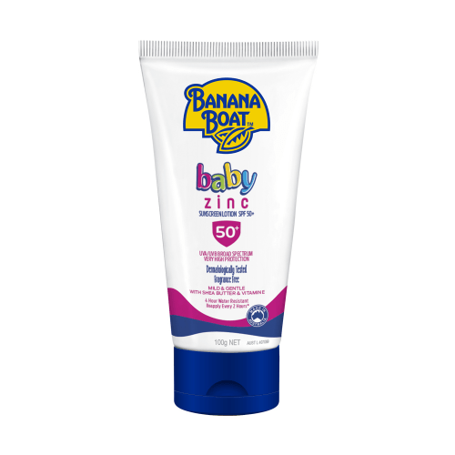 Banana Boat Baby Zinc Sunscreen Lotion SPF50+ 100g - ThePharmacy - 1 - ThePharmacy