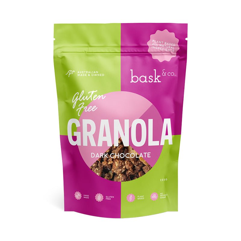 BASK & CO. - Gluten Free Granola Clusters 250g x6 - 3 OPTIONS - BASK & CO. - 3 - Health - ThePharmacy