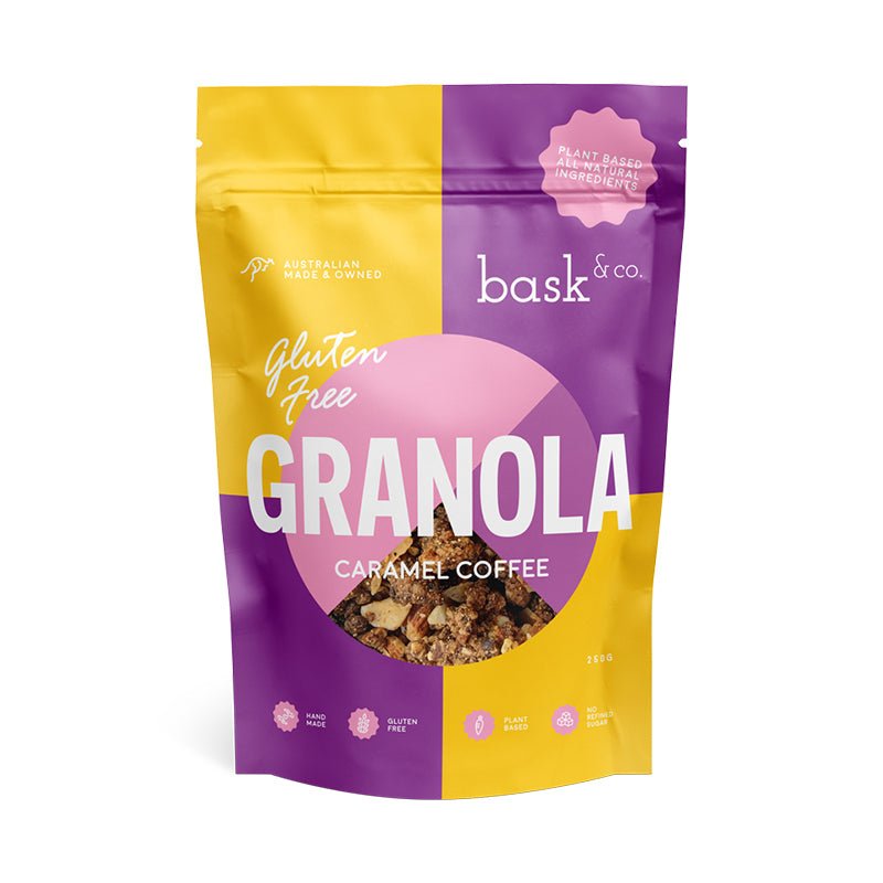 BASK & CO. - Gluten Free Granola Clusters 250g x6 - 3 OPTIONS - BASK & CO. - 1 - Health - ThePharmacy