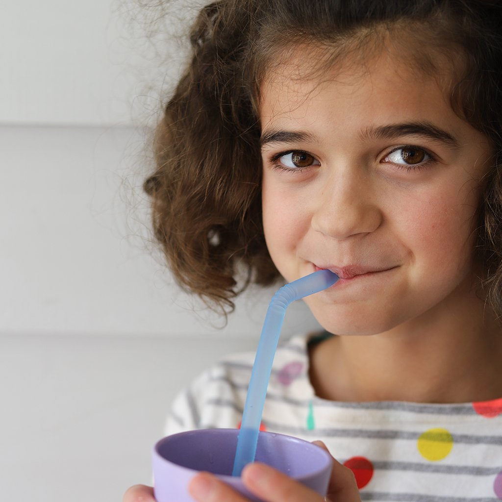 b.box 5pc Silicone Straw Set - Very Berry - B.Box - 6 - Baby & Kids - ThePharmacy