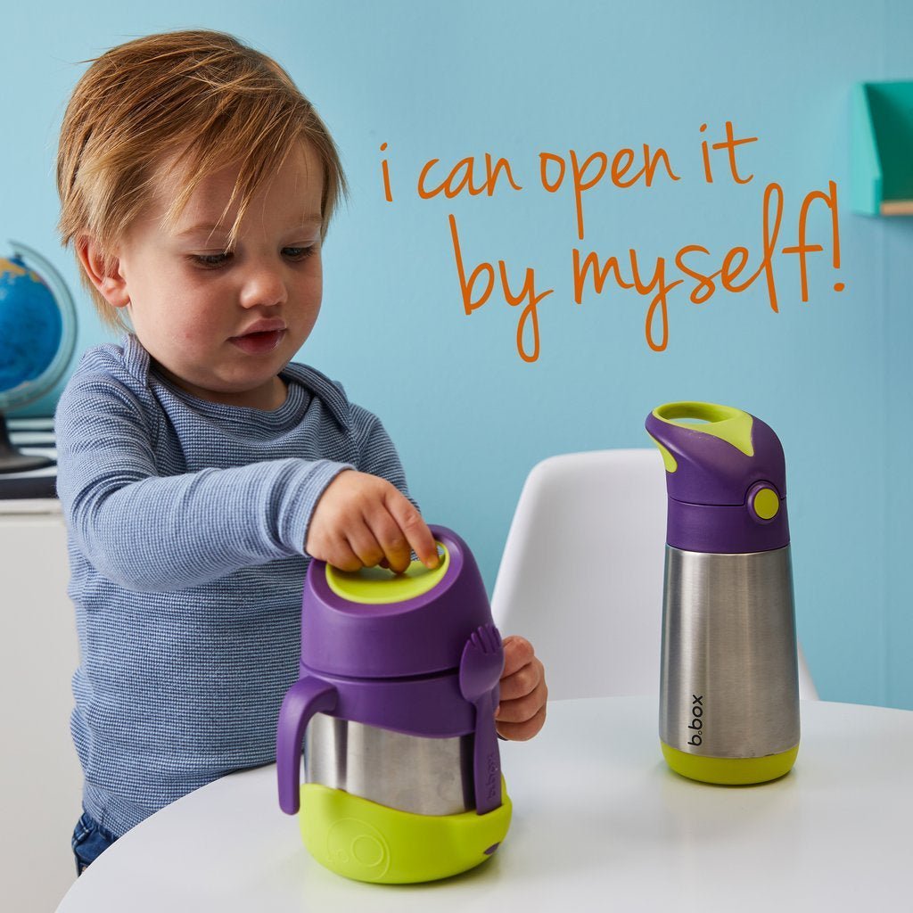b.box Insulated Food Jar - Indigo Rose - B.Box - 14 - Baby & Kids - ThePharmacy
