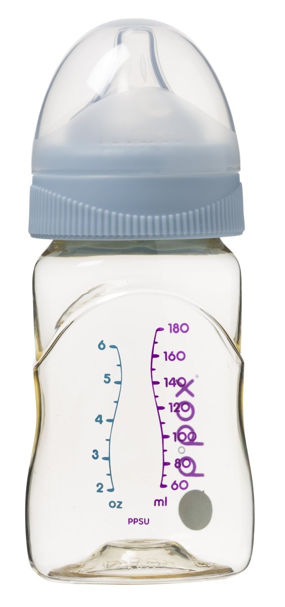 b.box PPSU Baby Bottle 180mL - Lullaby Blue - B.Box - 4 - Baby & Kids - ThePharmacy