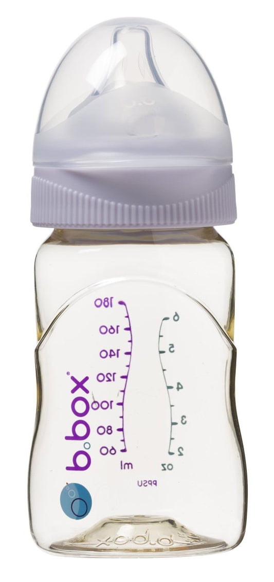 b.box PPSU Baby Bottle 180mL - Peony - B.Box - 1 - Baby & Kids - ThePharmacy