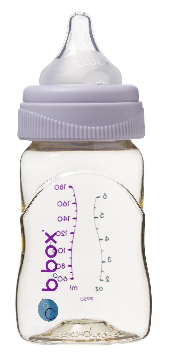 b.box PPSU Baby Bottle 180mL - Peony - B.Box - 2 - Baby & Kids - ThePharmacy