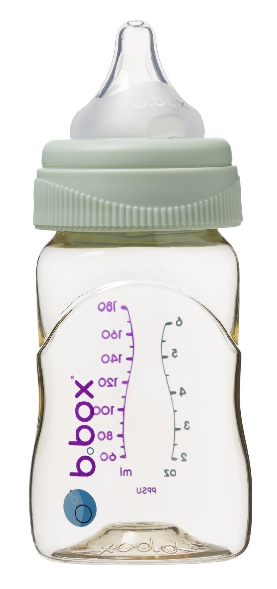 b.box PPSU Baby Bottle 180mL - Sage - B.Box - 5 - Baby & Kids - ThePharmacy