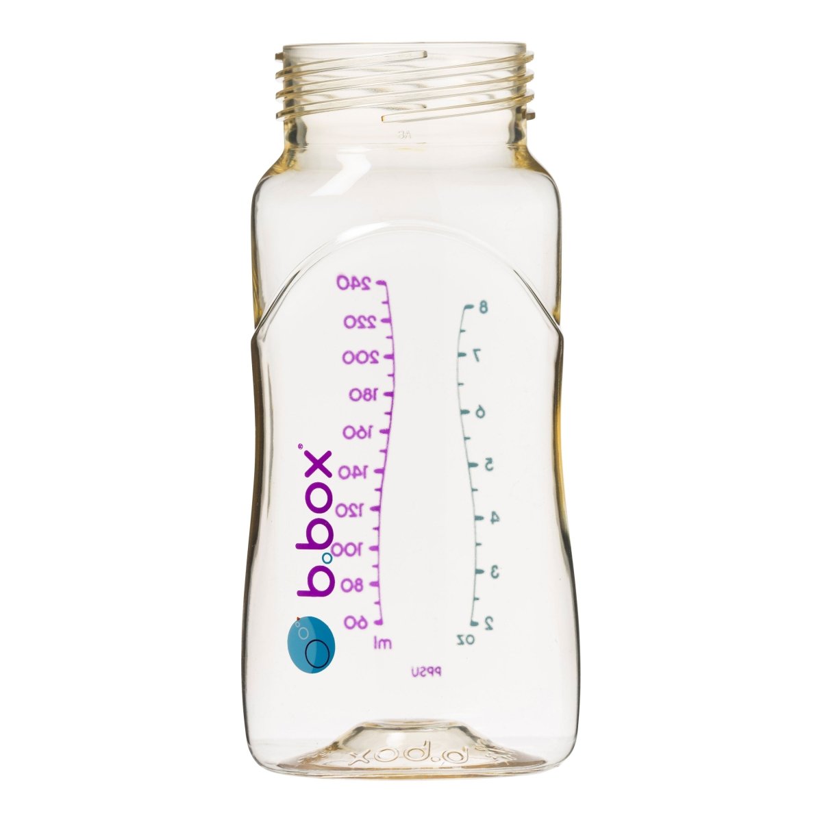 b.box PPSU Baby Bottle 240mL - Peony - B.Box - 2 - Baby & Kids - ThePharmacy