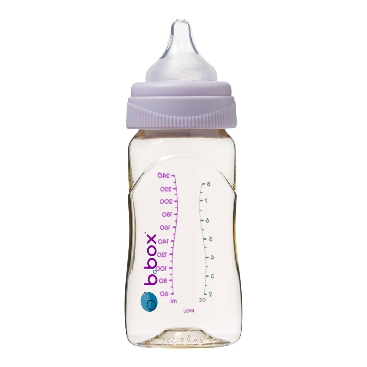 b.box PPSU Baby Bottle 240mL - Peony - B.Box - 5 - Baby & Kids - ThePharmacy