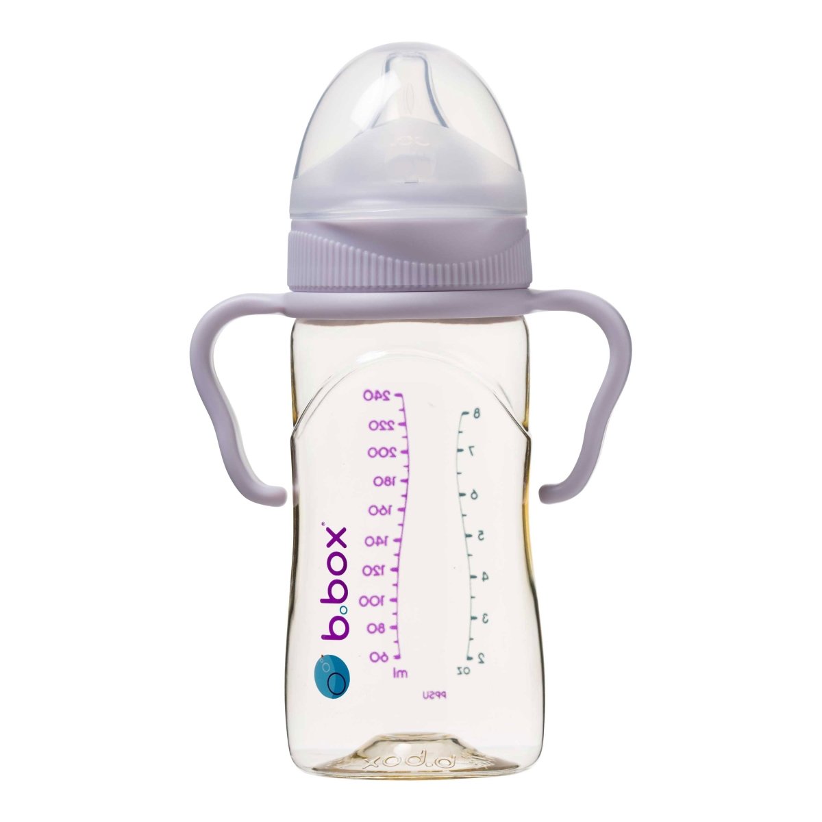 b.box PPSU Baby Bottle 240mL - Peony - B.Box - 4 - Baby & Kids - ThePharmacy