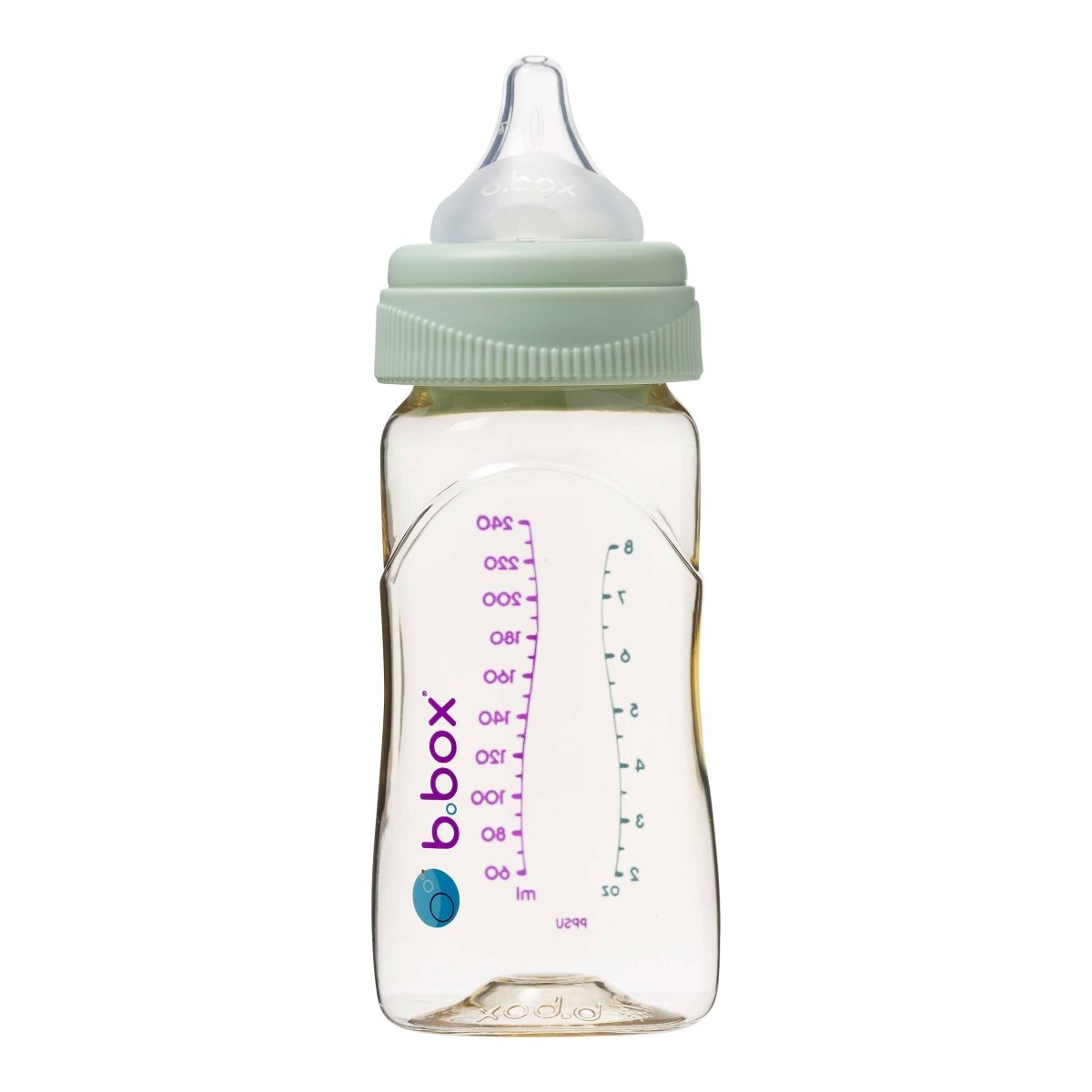 b.box PPSU Baby Bottle 240mL - Sage - B.Box - 5 - Baby & Kids - ThePharmacy