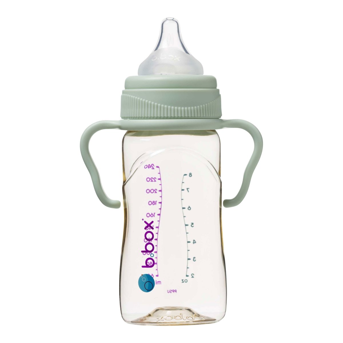 b.box PPSU Baby Bottle 240mL - Sage - B.Box - 3 - Baby & Kids - ThePharmacy