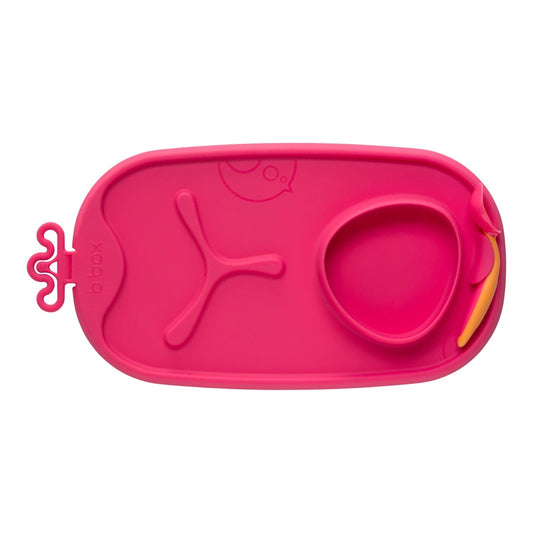 b.box Roll + Go Mealtime Mate - Strawberry Shake - B.Box - 1 - Baby & Kids - ThePharmacy