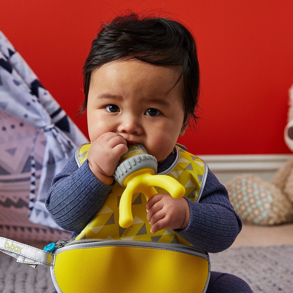b.box Silicone Fresh Food Feeder - Lemon Sherbert - B.Box - 8 - Baby & Kids - ThePharmacy