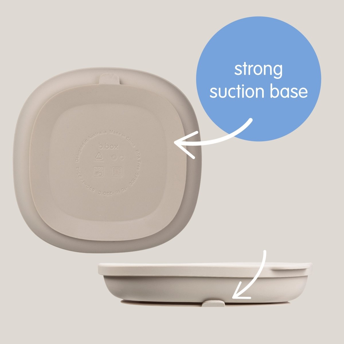 b.box Silicone Plate + Lid - B.Box - 34 - Baby & Kids - ThePharmacy