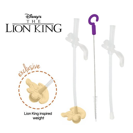b.box - The Essential Sippy Cup Replacement Straws and Cleaner - Mickey Mouse / Princess Ariel - B.Box - 12 - Baby & Kids - ThePharmacy