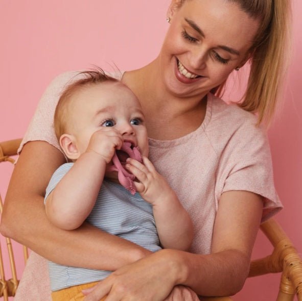 b.box Wrist Teether - Peony - B.Box - 8 - Baby & Kids - ThePharmacy
