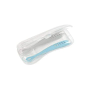 BEABA - 1st Stage Silicone Spoon & Case 2 Pack - Light Mist/Windy Blue - ThePharmacy - 1 - ThePharmacy