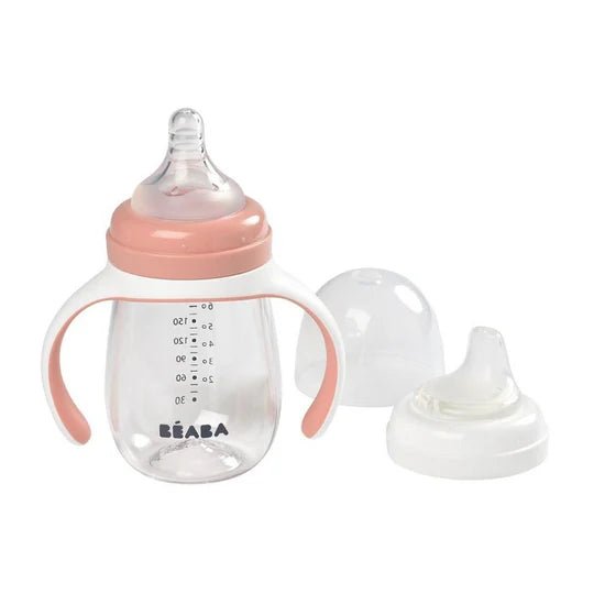 BEABA - 2 - in - 1 Bottle to Sippy Learning Cup 210ml - 4 OPTIONS - ThePharmacy - 4 - ThePharmacy
