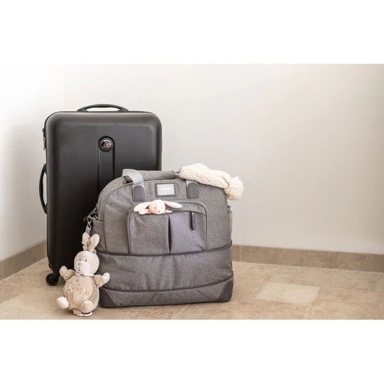 BEABA - Amsterdam II Expandable Travel Changing Bag - Heather Grey - ThePharmacy - 2 - ThePharmacy