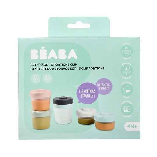 BEABA - Clip Portions Food Storage Starter Set 90ml/150ml - ThePharmacy - 2 - ThePharmacy