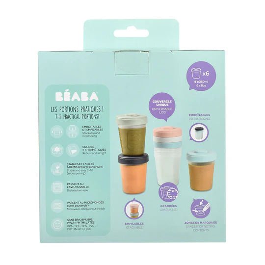 BEABA - Clip Portions Food Storage Toddler Set 250ml - ThePharmacy - 3 - ThePharmacy