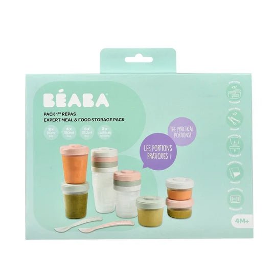 BEABA - Clip Portions Meal & Food Storage Expert Pack - 2 OPTIONS - ThePharmacy - 2 - ThePharmacy