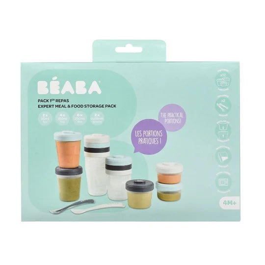 BEABA - Clip Portions Meal & Food Storage Expert Pack - 2 OPTIONS - ThePharmacy - 5 - ThePharmacy