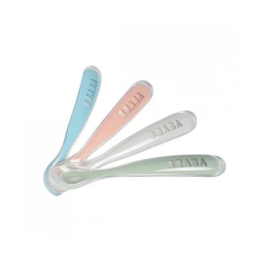 BEABA - Ergonomic 1st Stage Silicone Spoons (Set of 4) - 4 OPTIONS - ThePharmacy - 3 - ThePharmacy