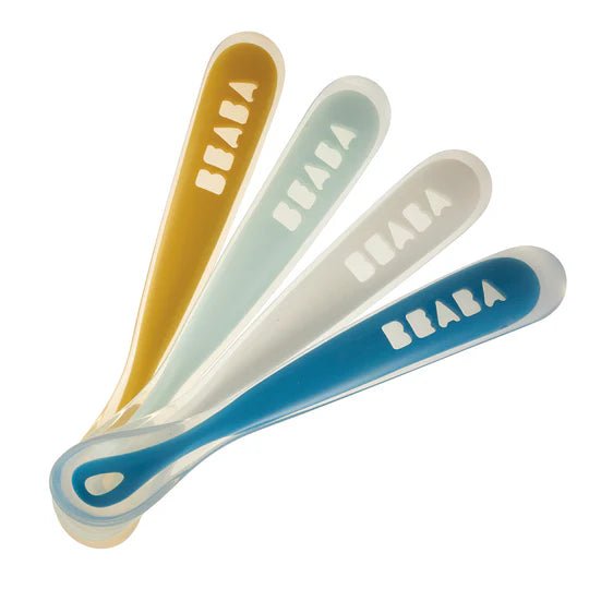 BEABA - Ergonomic 1st Stage Silicone Spoons (Set of 4) - 4 OPTIONS - ThePharmacy - 2 - ThePharmacy