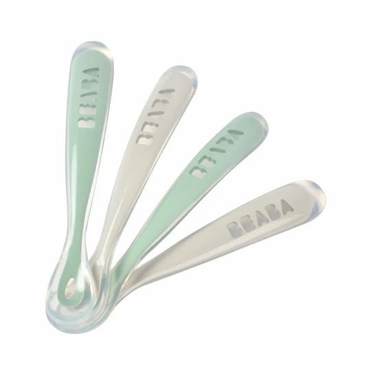 BEABA - Ergonomic 1st Stage Silicone Spoons (Set of 4) - 4 OPTIONS - ThePharmacy - 1 - ThePharmacy