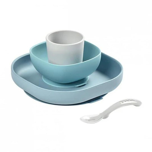 BEABA - Silicone Suction Meal Set - 5 OPTIONS - ThePharmacy - 1 - ThePharmacy