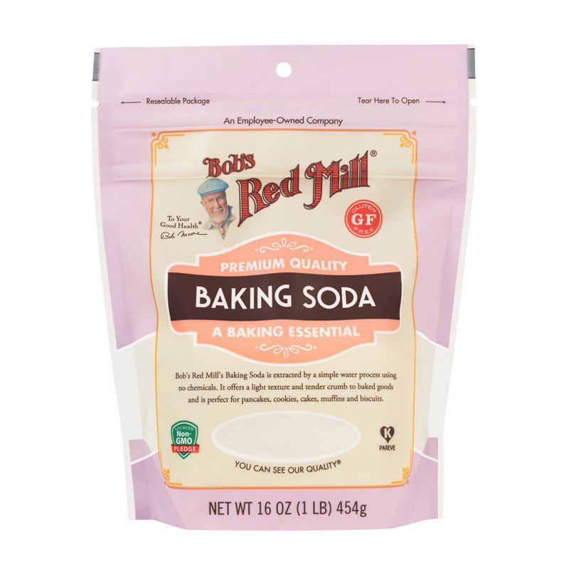 BOB'S RED MILL - Pure Baking Soda Pouch 454g x4 Pack - Bob's Red Mill - 1 - Diet & Fitness - ThePharmacy