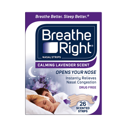BREATHE RIGHT - Nasal Strips | Calming Lavender - 26 Pack - Breathe Right - 1 - Health - ThePharmacy