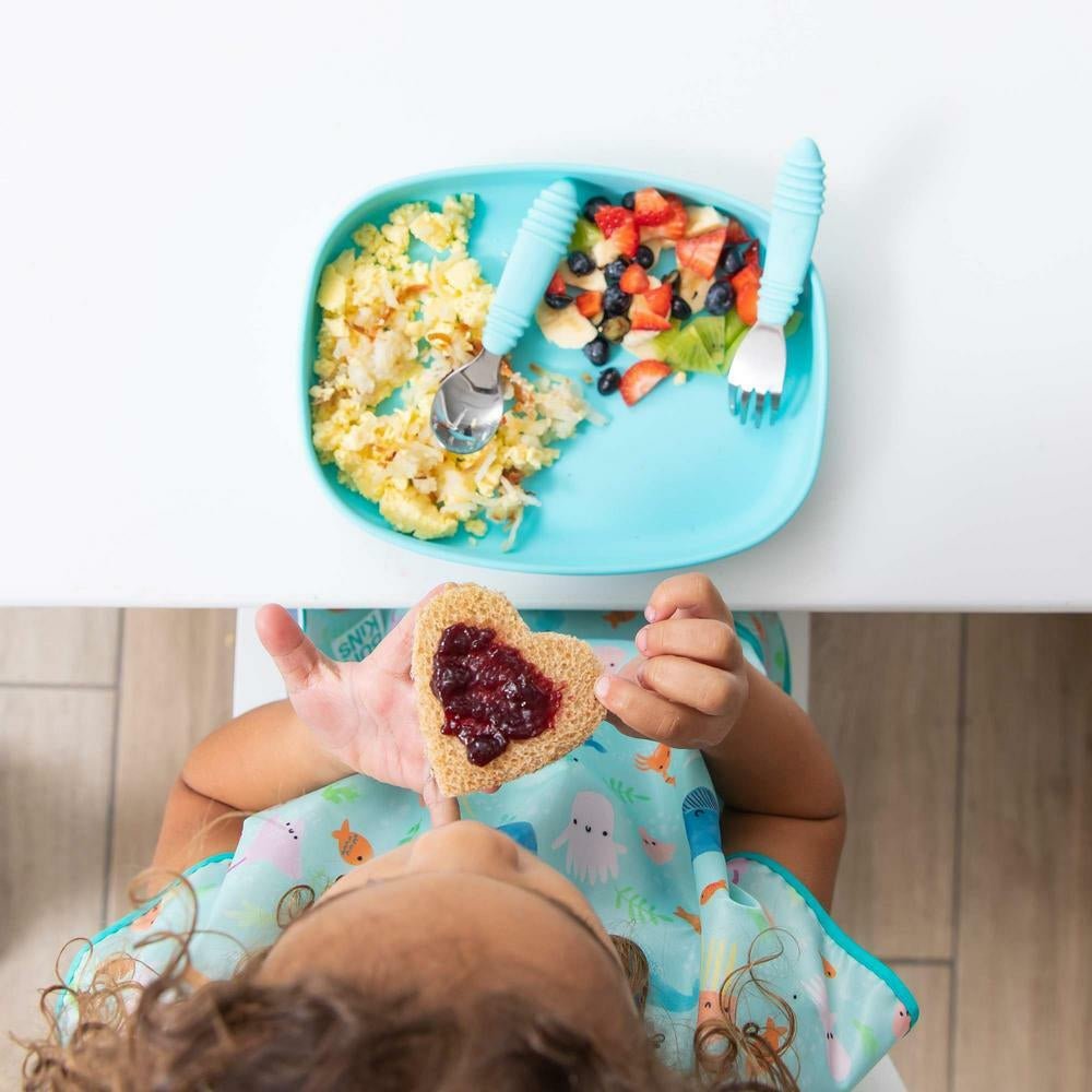Bumkins Silicone Grip Tray - Light Blue - Bumkins - 3 - Baby & Kids - ThePharmacy
