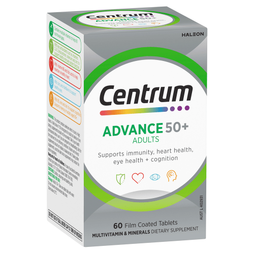 CENTRUM - Advance 50+ Multivitamin - 2 OPTIONS - Centrum - 2 - Vitamins - ThePharmacy
