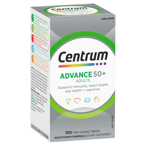 CENTRUM - Advance 50+ Multivitamin - 2 OPTIONS - Centrum - 1 - Vitamins - ThePharmacy
