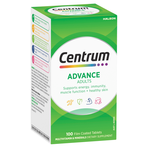 CENTRUM - Advance Adults | 100 Tablets - Centrum - 1 - Vitamins - ThePharmacy