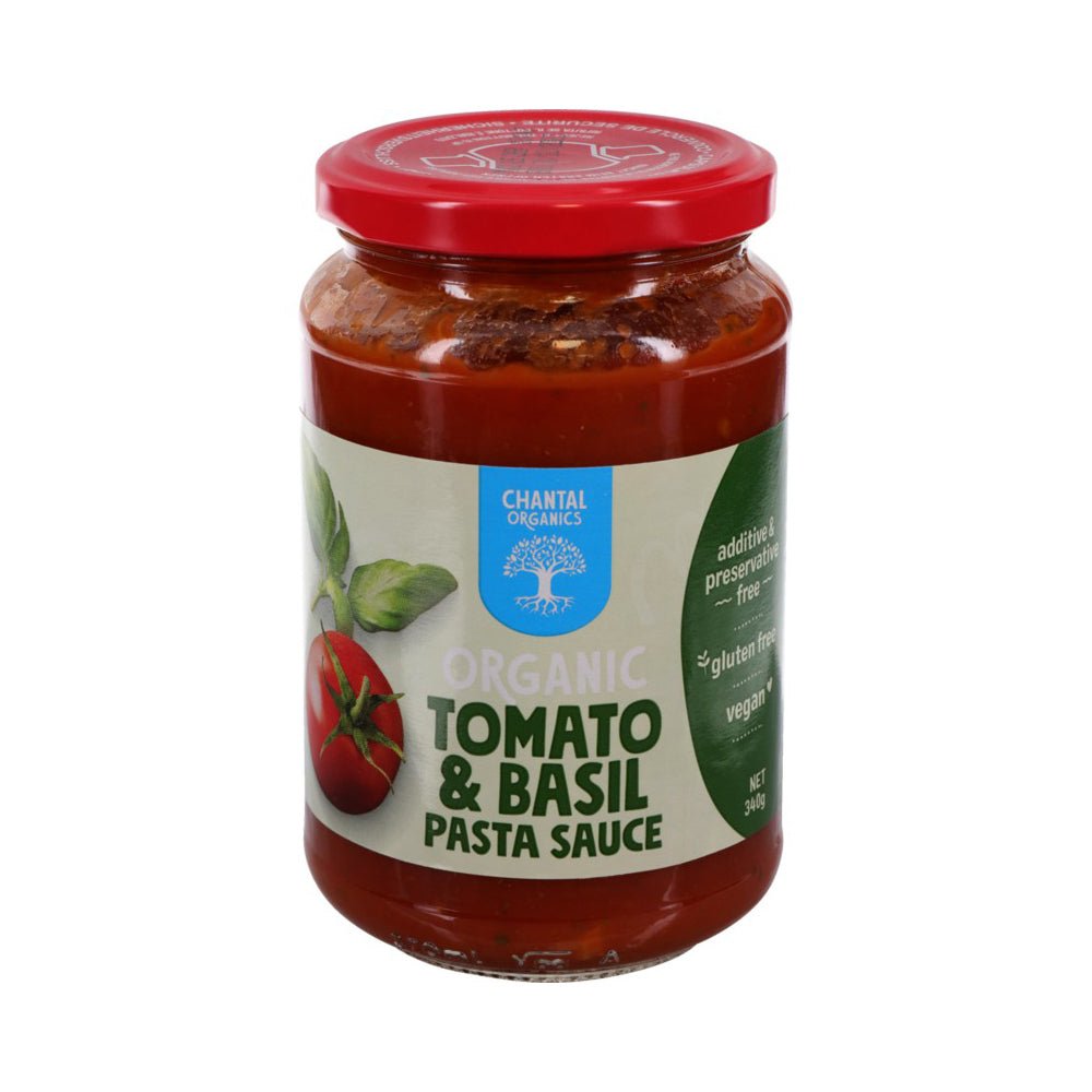 CHANTAL ORGANICS - Organic Tomato & Basil Pasta Sauce 350g - 6 PACK - CHANTAL ORGANICS - 1 - Diet & Fitness - ThePharmacy