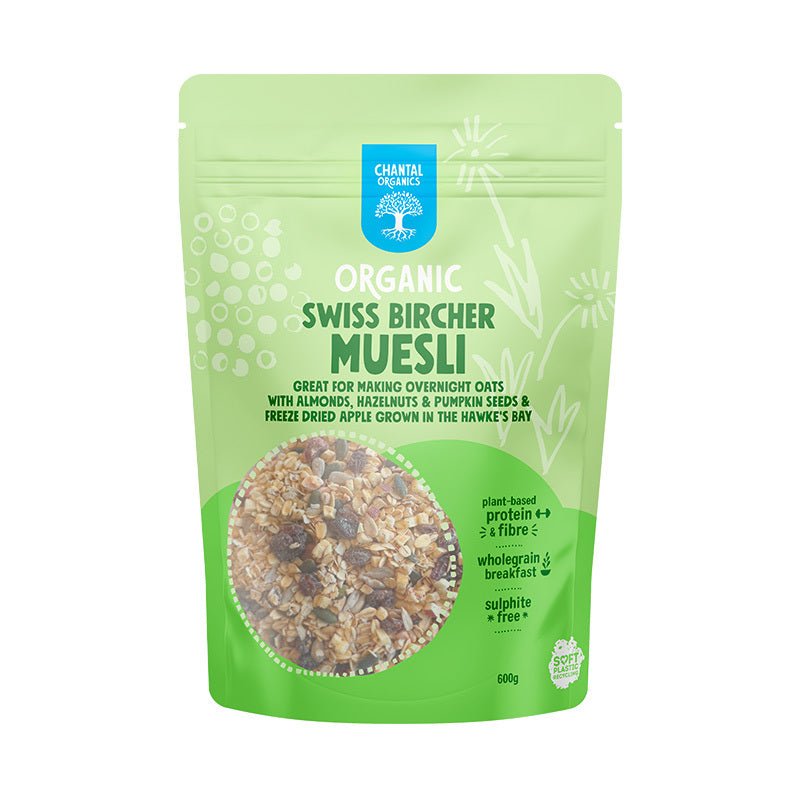CHANTAL ORGANICS - Swiss Bircher Muesli 600g - CHANTAL ORGANICS - 1 - Diet & Fitness - ThePharmacy