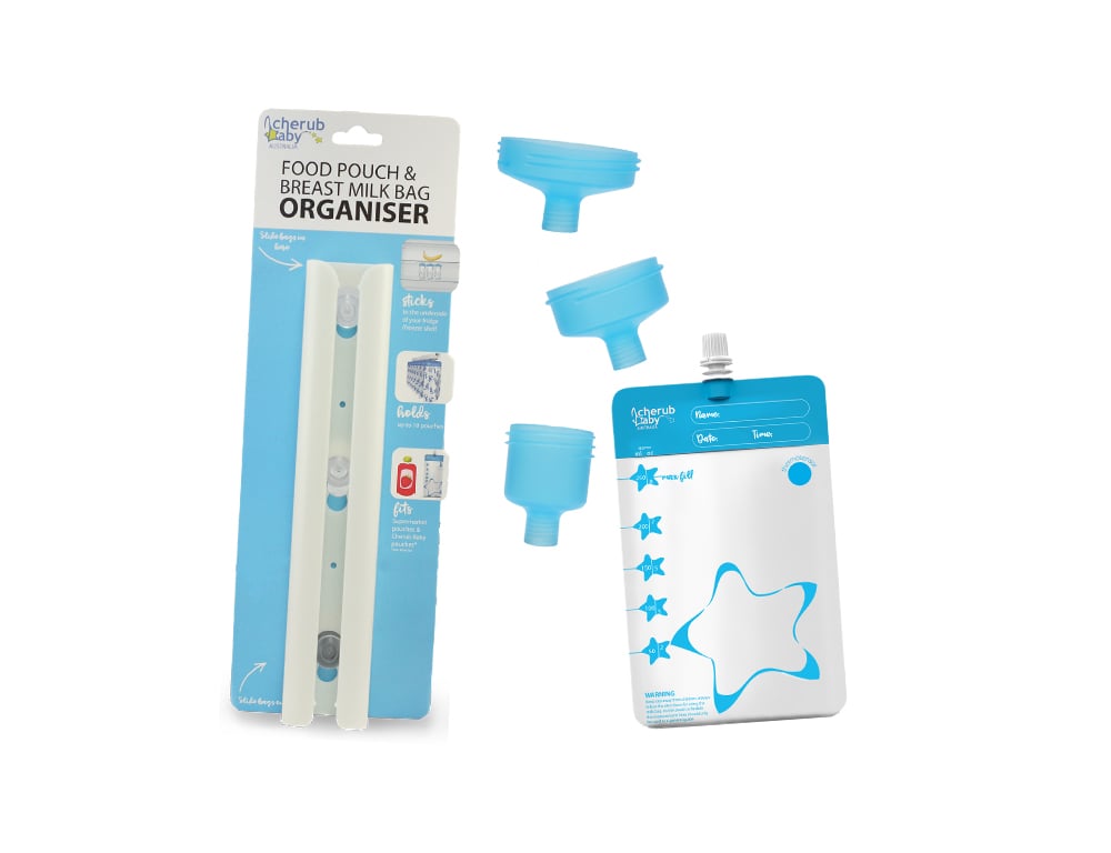 Cherub Baby Breast Milk Storage Bags 50 pack 250ml - Carbon Neutral Single Use - Cherub Baby - 1 - Baby & Kids - ThePharmacy