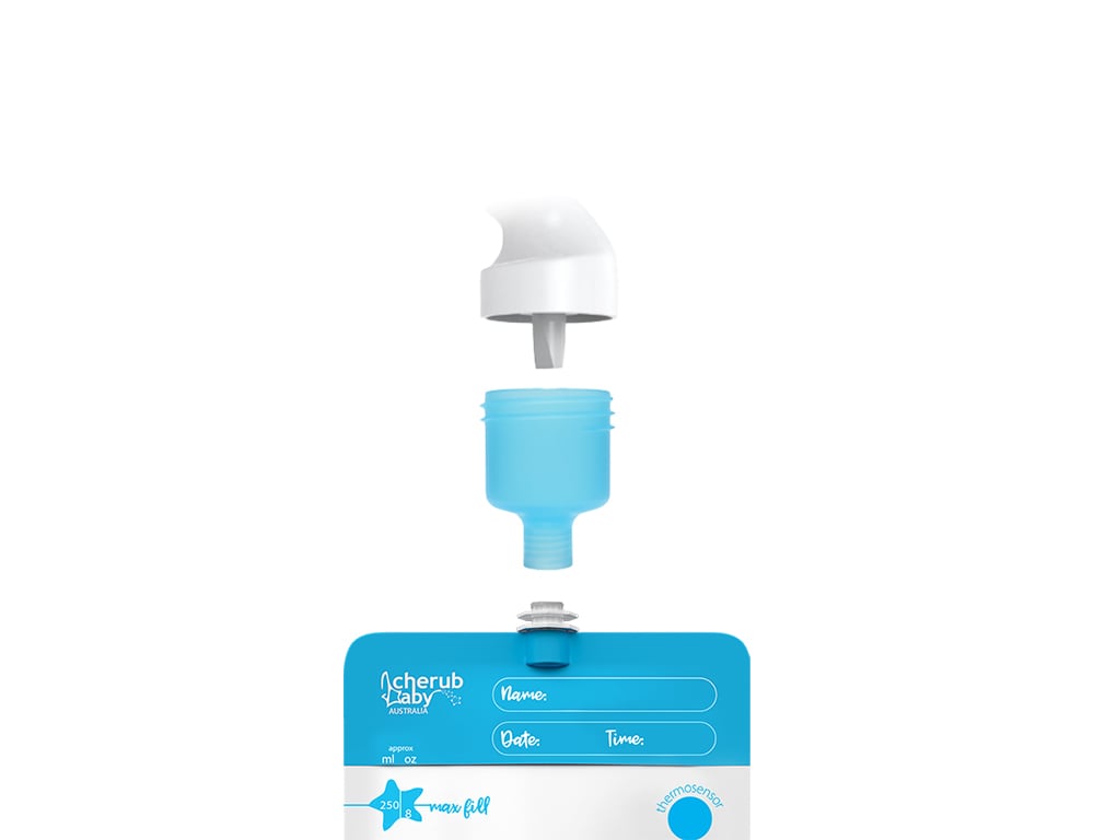 Cherub Baby Breast Milk Storage Bags 50 pack 250ml - Carbon Neutral Single Use - Cherub Baby - 8 - Baby & Kids - ThePharmacy