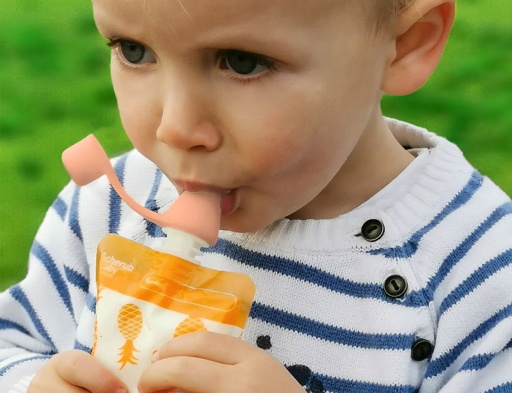 Cherub Baby Food Pouch Spouts - Apricot & Watermelon 2pk - Cherub Baby - 7 - Baby & Kids - ThePharmacy