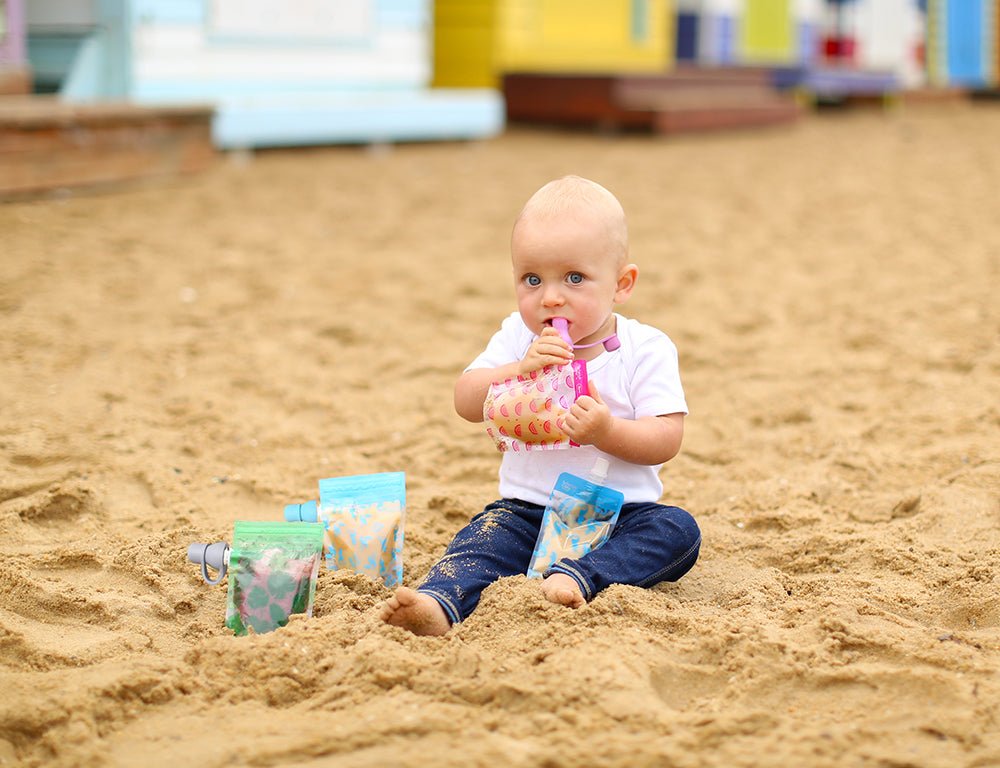 Cherub Baby Food Pouch Spouts - Apricot & Watermelon 2pk - Cherub Baby - 6 - Baby & Kids - ThePharmacy