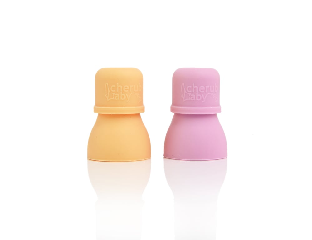 Cherub Baby Food Pouch Spouts - Apricot & Watermelon 2pk - Cherub Baby - 1 - Baby & Kids - ThePharmacy
