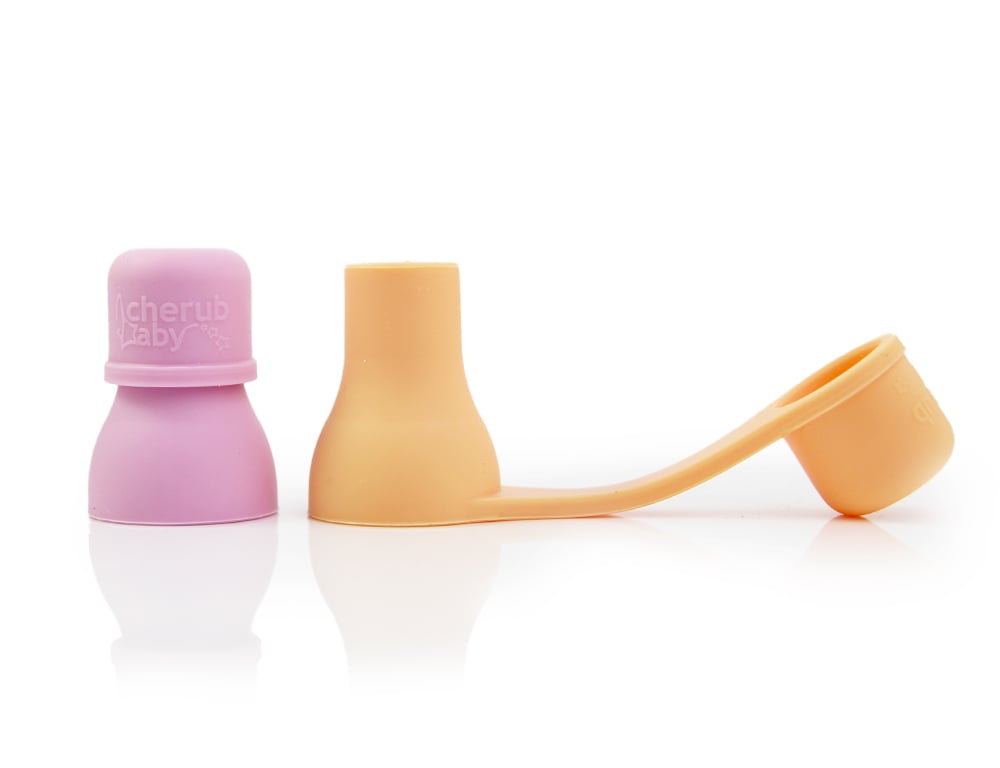 Cherub Baby Food Pouch Spouts - Apricot & Watermelon 2pk - Cherub Baby - 2 - Baby & Kids - ThePharmacy