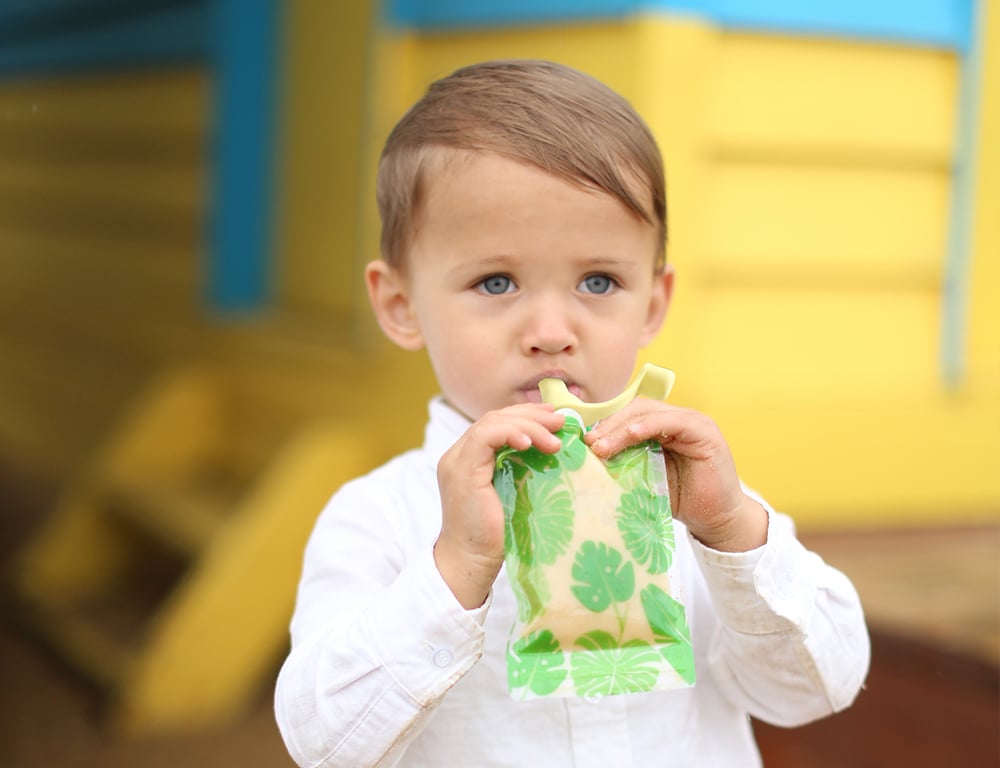 Cherub Baby Food Pouch Spouts - Lemon & Grey 2pk - Cherub Baby - 5 - Baby & Kids - ThePharmacy