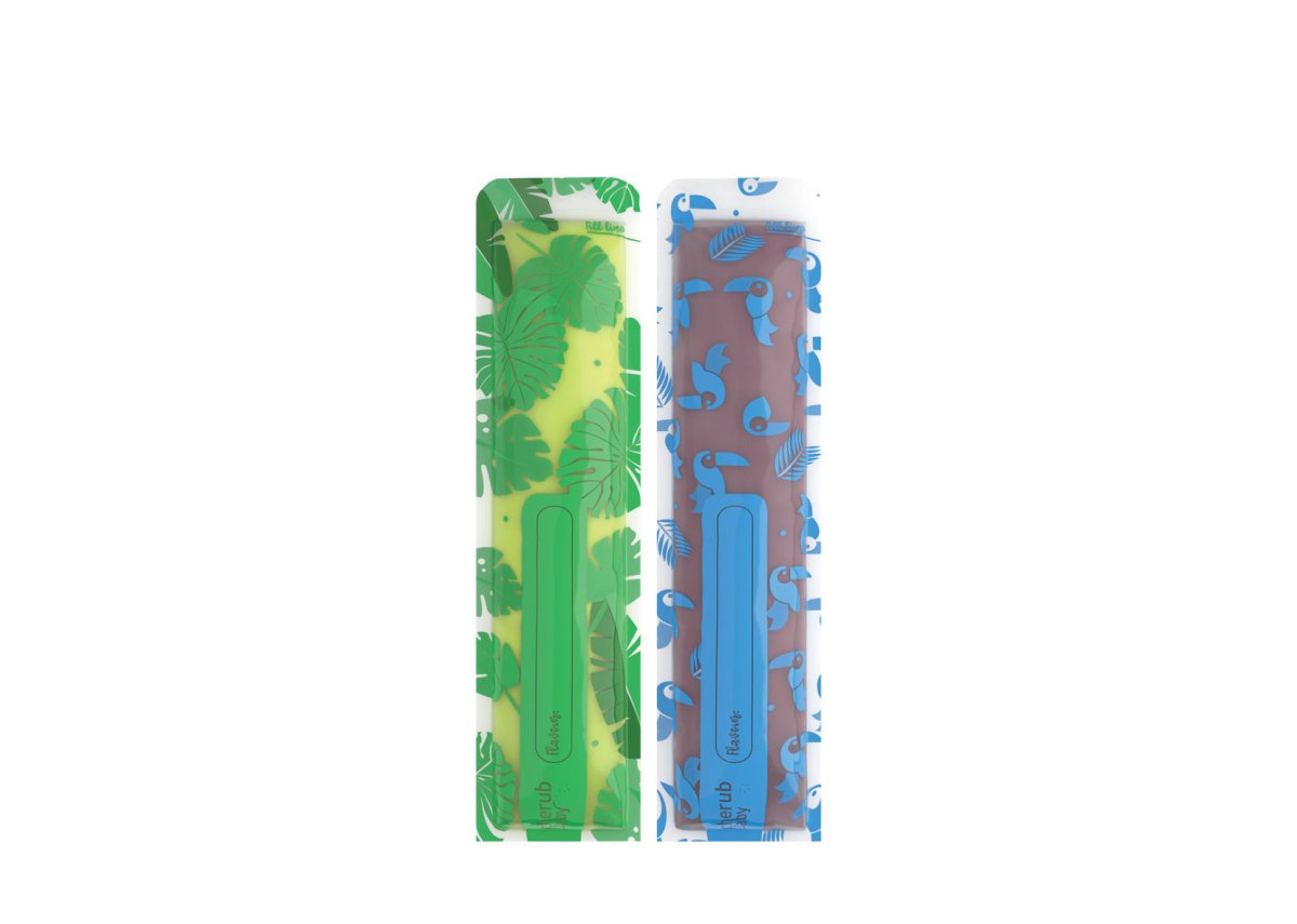 Cherub Baby Freeze n Squeeze Ice Pop Pouches - Toucan Blue & Rainforest Green 20pk - Cherub Baby - 4 - Baby & Kids - ThePharmacy